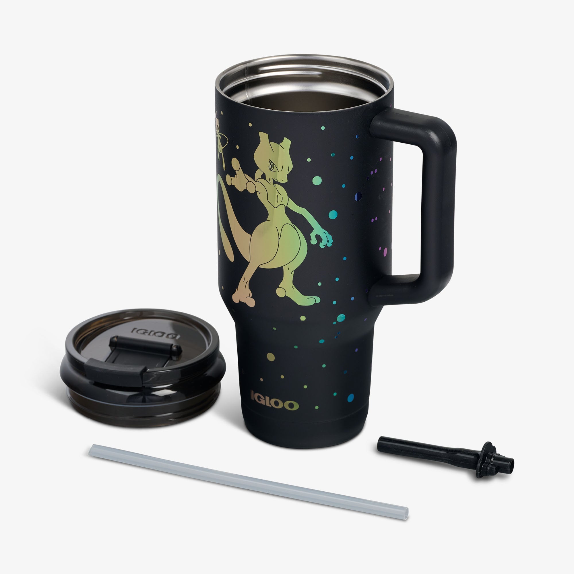 Pokémon Mew & Mewtwo 32 Oz Travel Mug