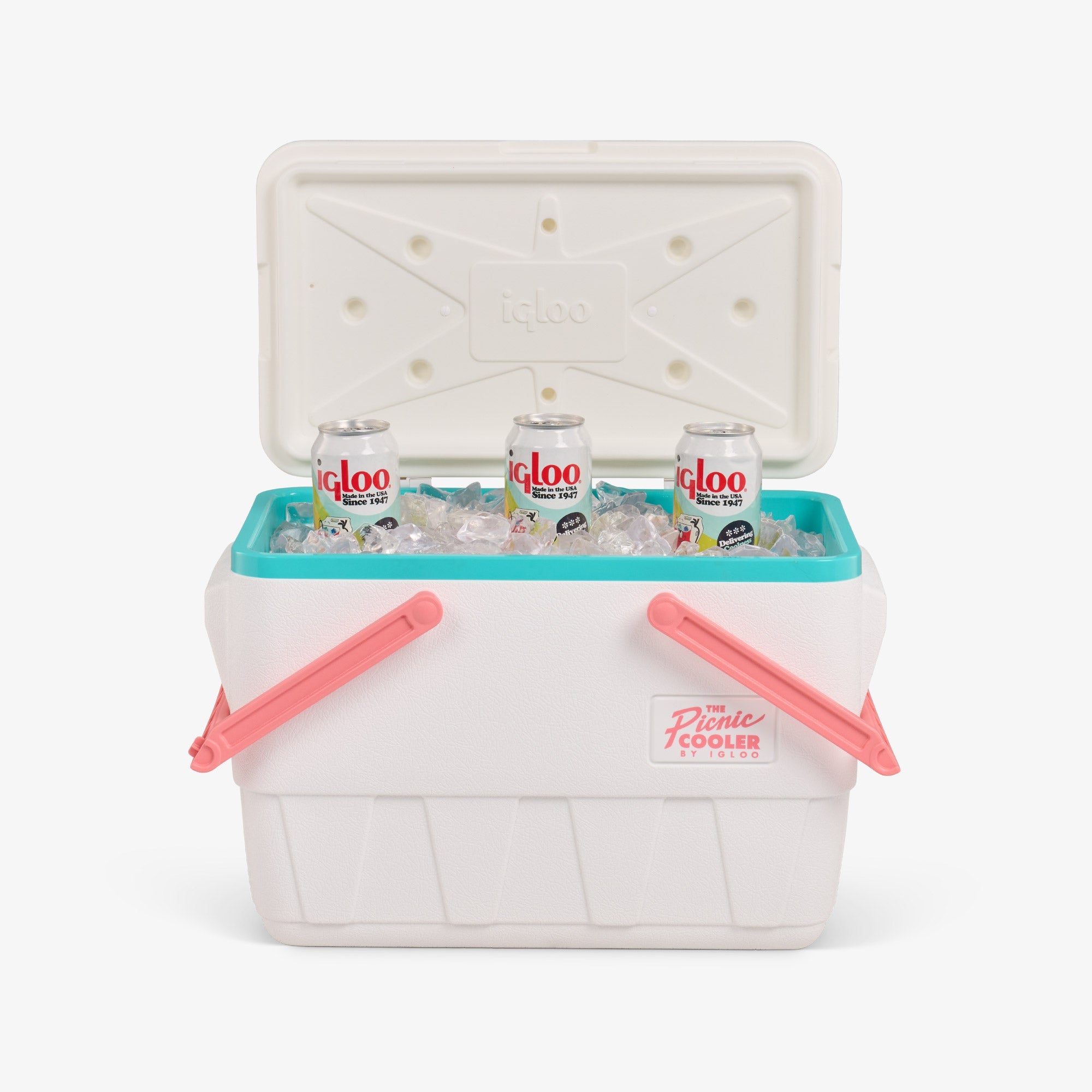 Retro Picnic Basket 25 Qt Cooler